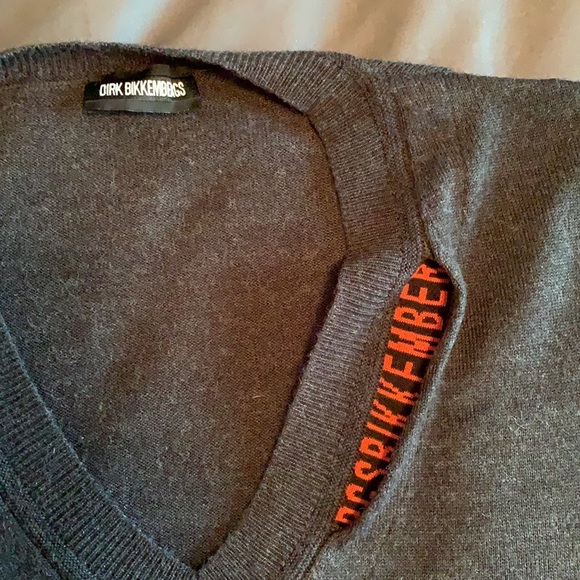 Dirk Bikkembergs v neck sweater - Picture 3 of 3